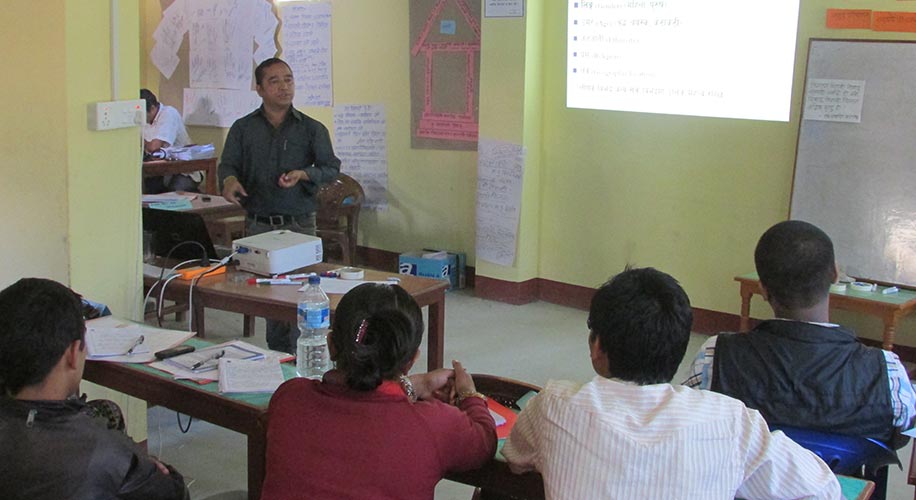 District Training on Climate Change and Community-based Adaptation Planning in Nepal